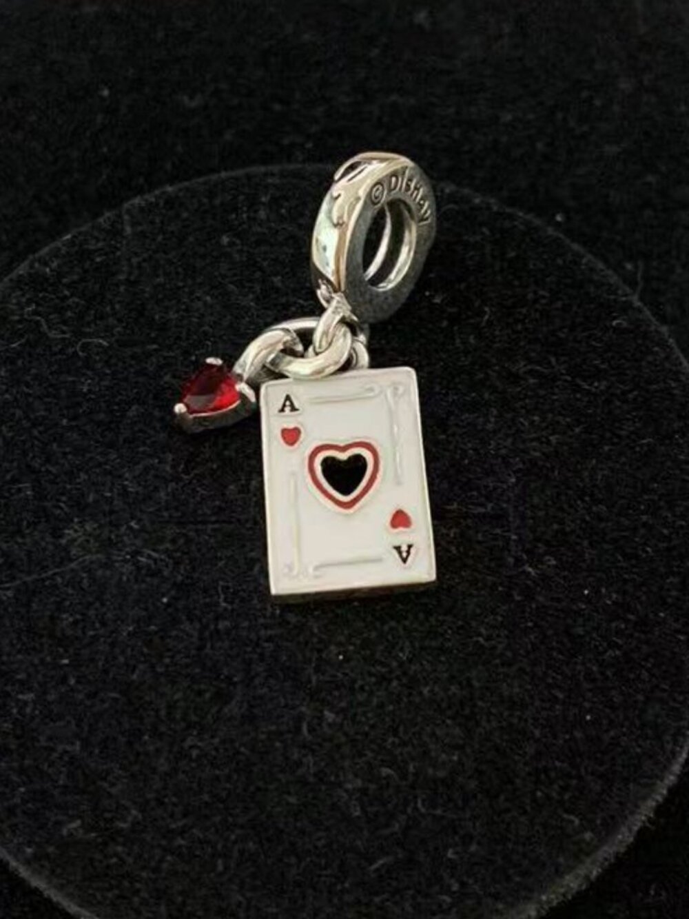 Pandora Disney Villains Queen Of Hearts Double Dangle Charm